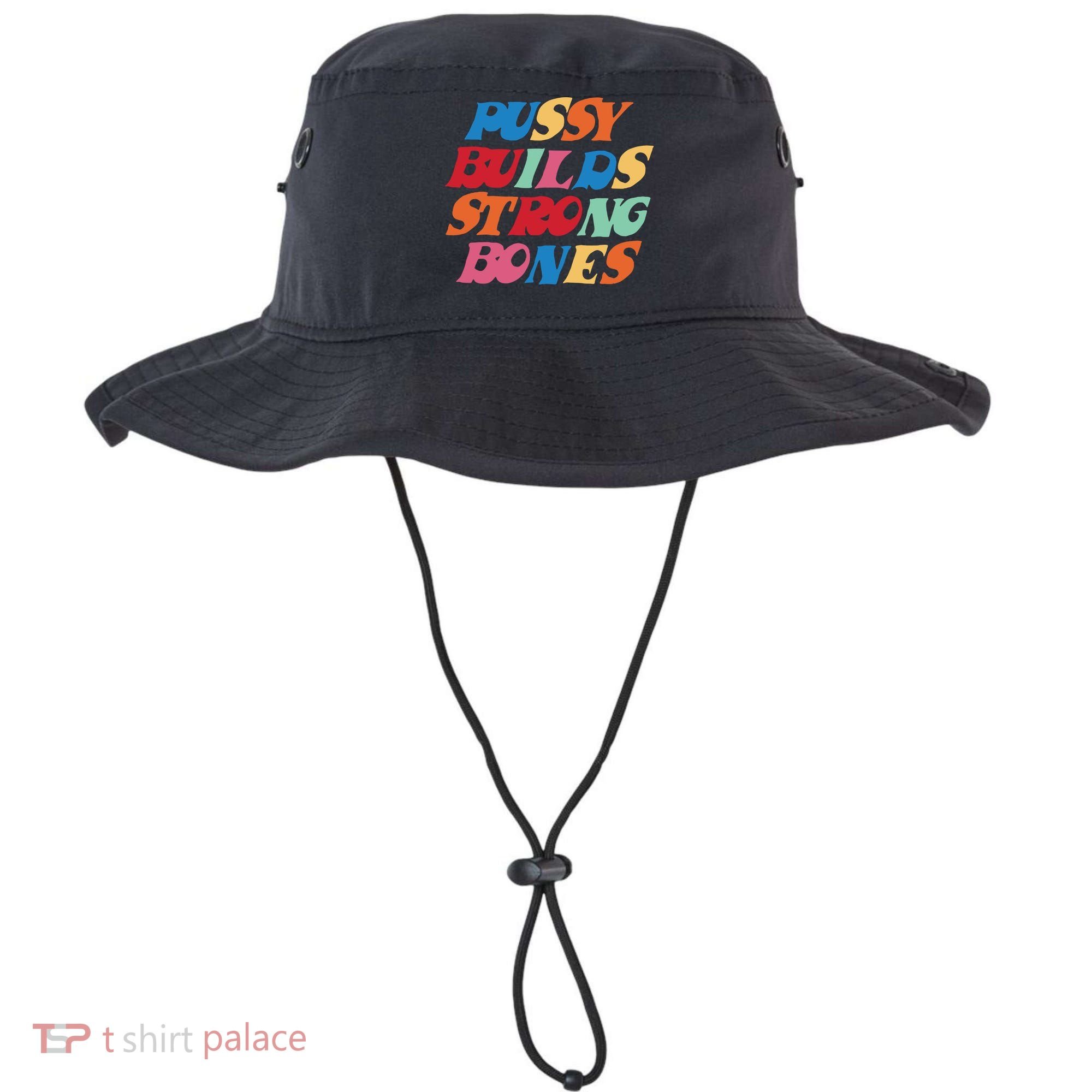Pussy Builds Strong Bones Bucket Hat