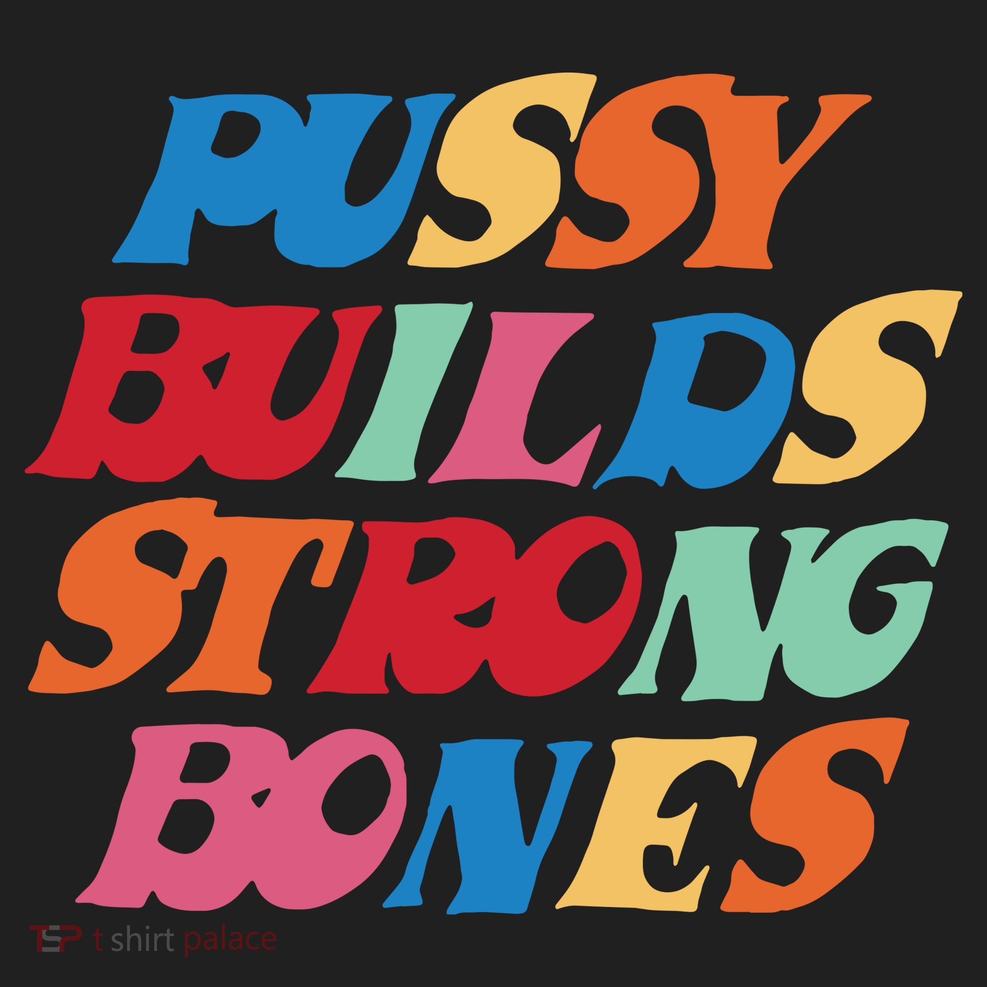 Pussy Builds Strong Bones Plastic Christmas Ball Ornament