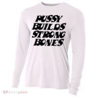 Pussy Builds Strong Bones Cooling Performance Long Sleeve Crew thumb 0