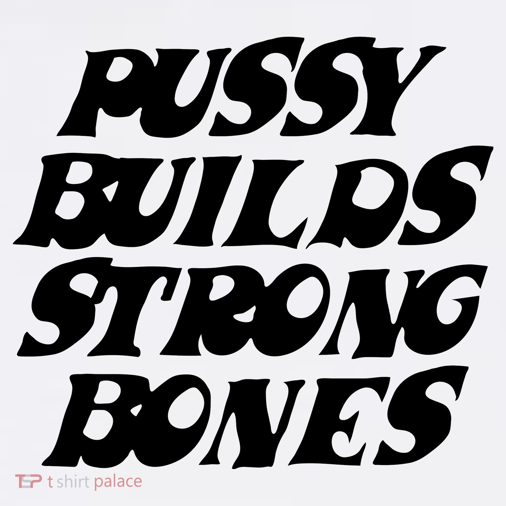Pussy Builds Strong Bones Women's Long Sleeve Shirt