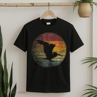Pelican Bird Sun Retro Vintage 80s Gift Beach Tropical T-Shirt thumb 2
