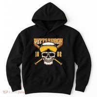 Pittsburgh Baseball Skyline Pennsylvania Player Coach Fan Hoodie thumb 0