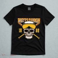 Pittsburgh Baseball Skyline Pennsylvania Player Coach Fan T-Shirt thumb 5
