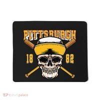Pittsburgh Baseball Skyline Pennsylvania Player Coach Fan Mousepad thumb 0