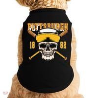 Pittsburgh Baseball Skyline Pennsylvania Player Coach Fan Doggie Tank thumb 0