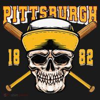 Pittsburgh Baseball Skyline Pennsylvania Player Coach Fan Hoodie thumb 7
