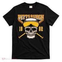 Pittsburgh Baseball Skyline Pennsylvania Player Coach Fan T-Shirt thumb 0
