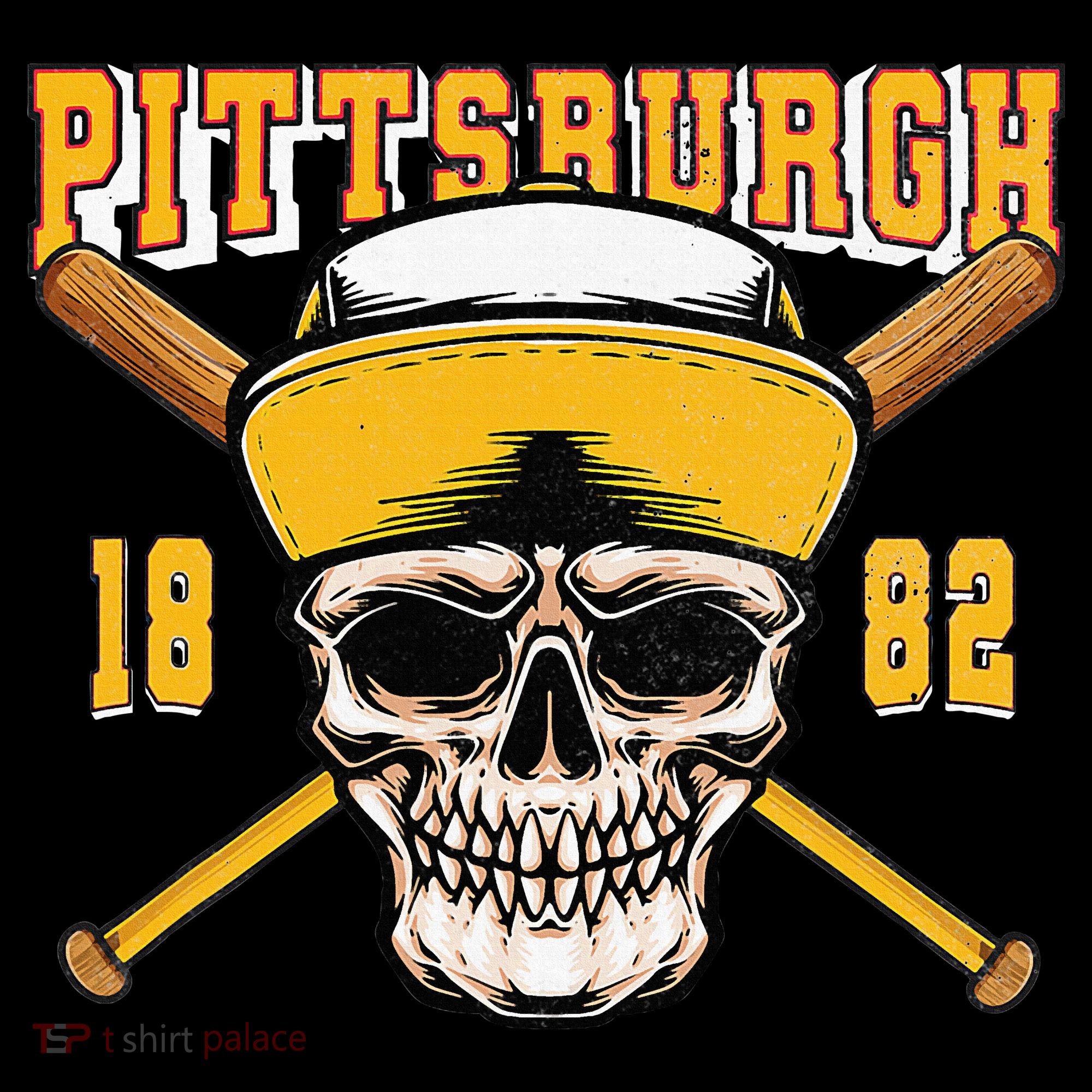 Pittsburgh Baseball Skyline Pennsylvania Player Coach Fan Mousepad