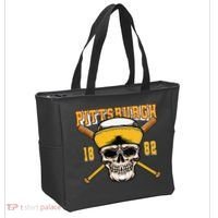 Pittsburgh Baseball Skyline Pennsylvania Player Coach Fan Tote Bag thumb 2