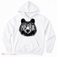 Papa Bear Sunglasses Fathers Day Dad Grandpa Hoodie thumb 0