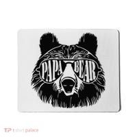 Papa Bear Sunglasses Fathers Day Dad Grandpa Mousepad thumb 0