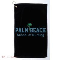 Palm Beach School Of Nursing funny teacher Golf Towel thumb 0