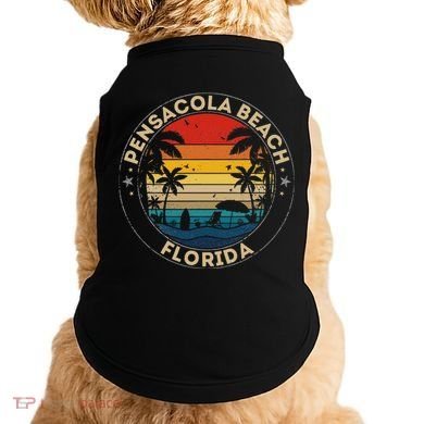 Pensacola Beach Souvenir Florida Reminder Doggie Tank