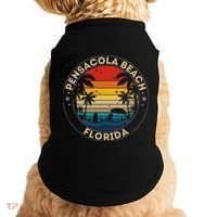 Pensacola Beach Souvenir Florida Reminder Doggie Tank thumb 0