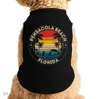 Pensacola Beach Souvenir Florida Reminder Doggie Tank thumb 0