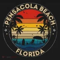 Pensacola Beach Souvenir Florida Reminder Bucket Hat thumb 4