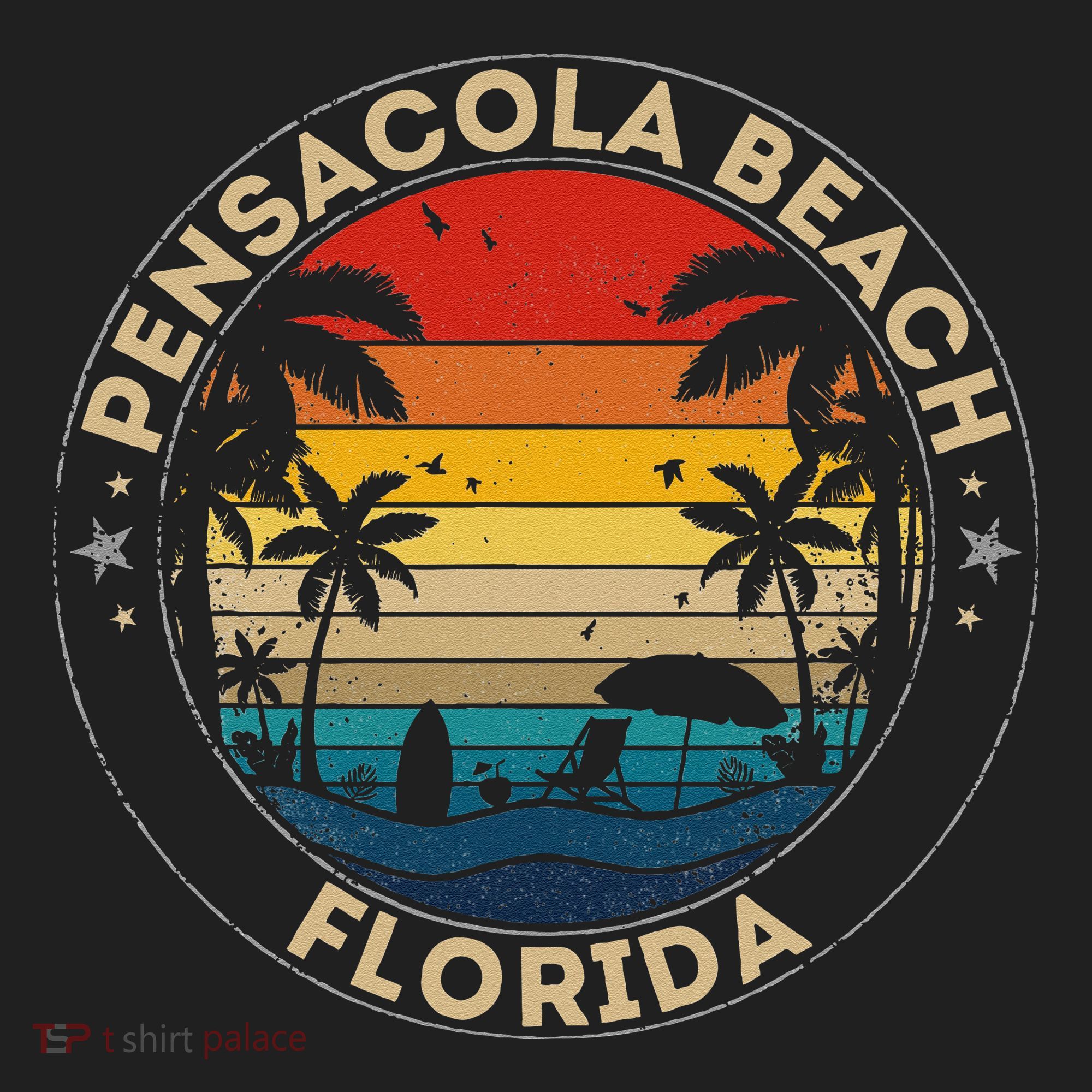 Pensacola Beach Souvenir Florida Reminder Beanie