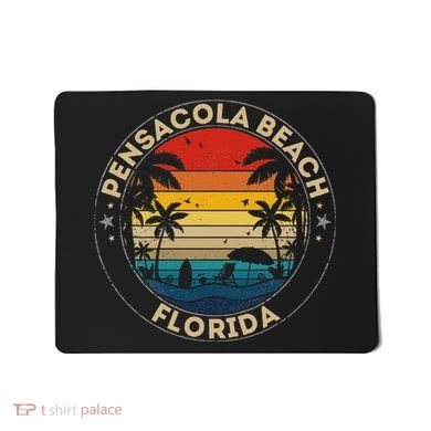 Pensacola Beach Souvenir Florida Reminder Mousepad
