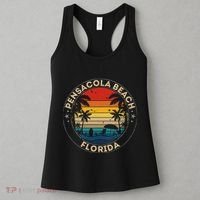 Pensacola Beach Souvenir Florida Reminder Women's Tank Top thumb 3