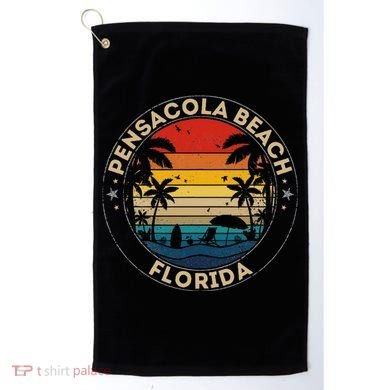 Pensacola Beach Souvenir Florida Reminder Golf Towel