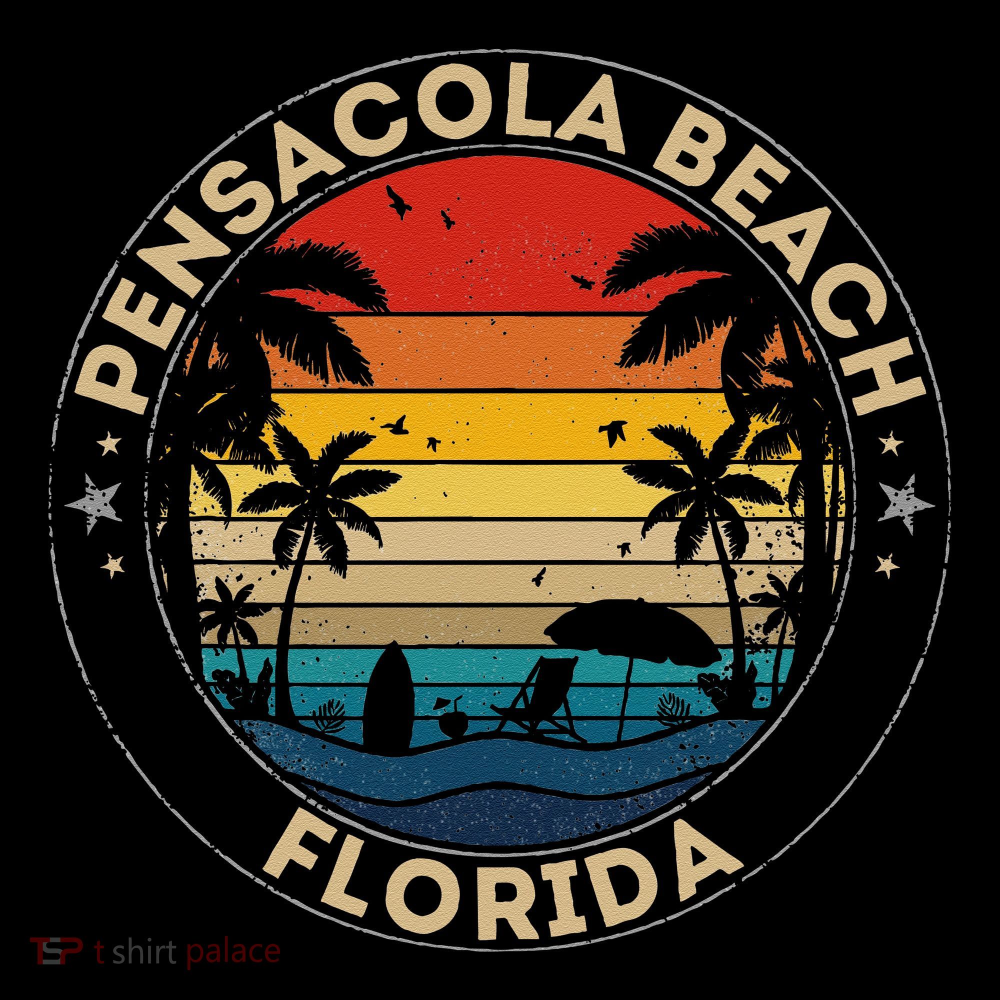 Pensacola Beach Souvenir Florida Reminder Kids Hoodie