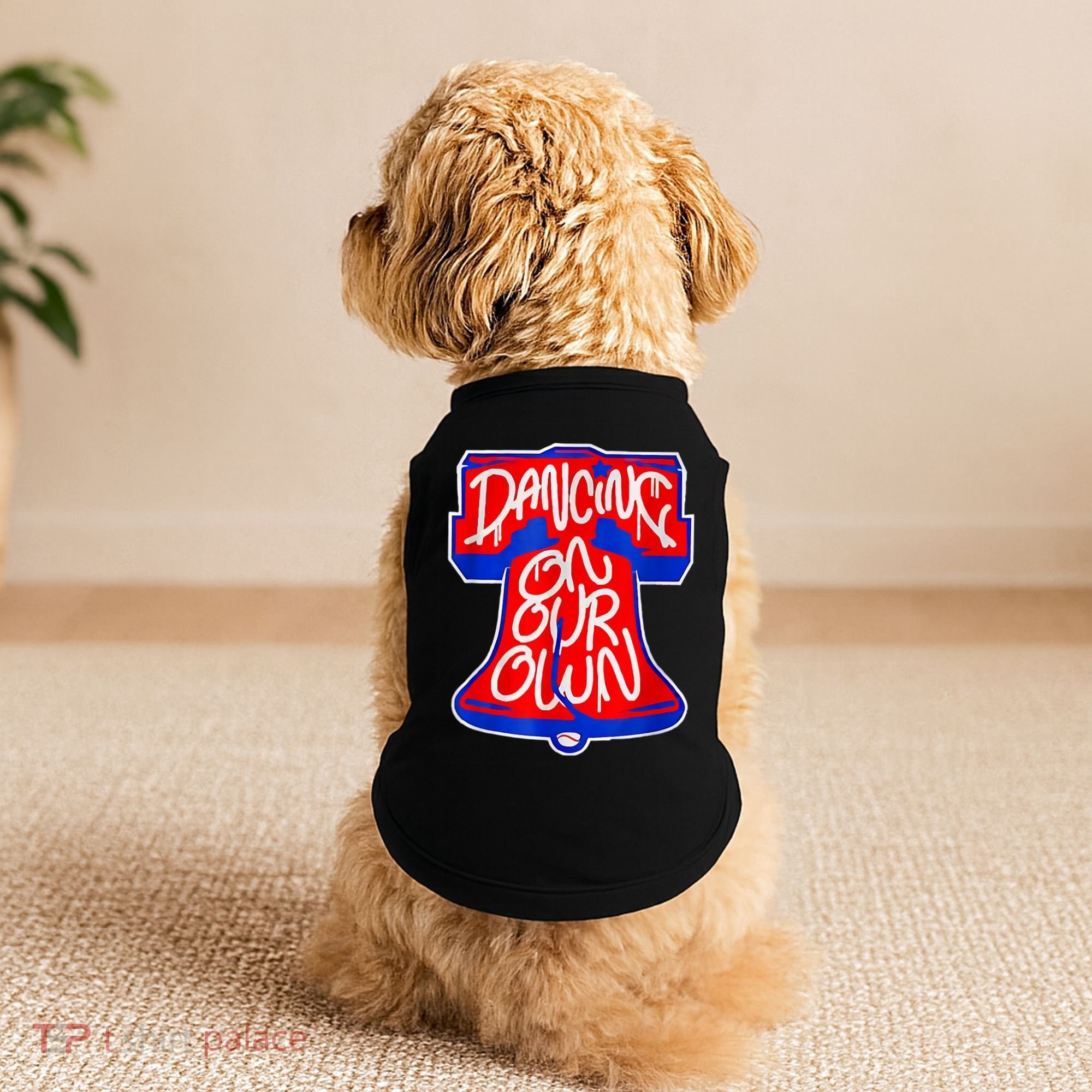 Philadelphia Baseball Shirt Philly Dancing On My Own Doggie Tank