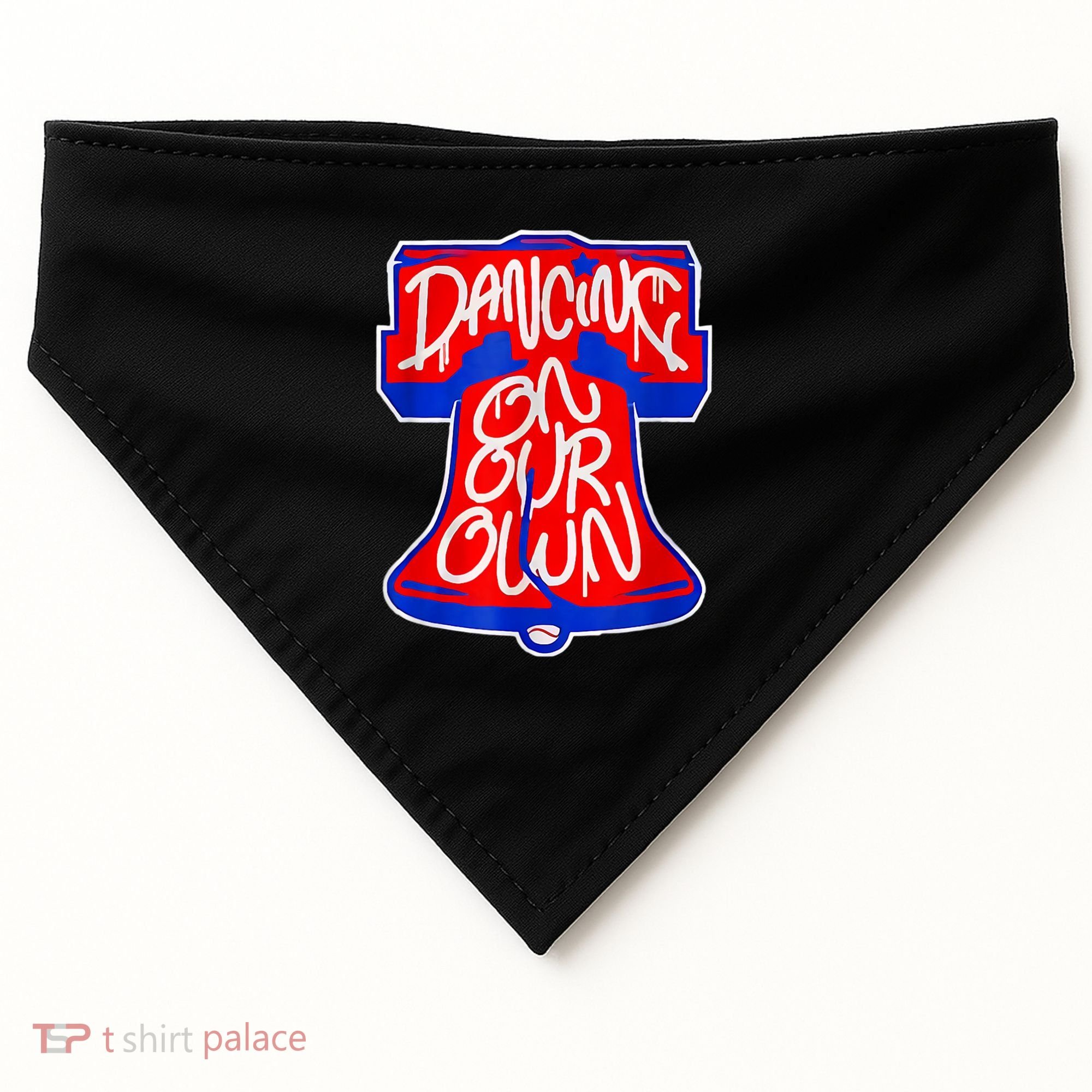 Philadelphia Baseball Shirt Philly Dancing On My Own USA-Made Doggie Bandana