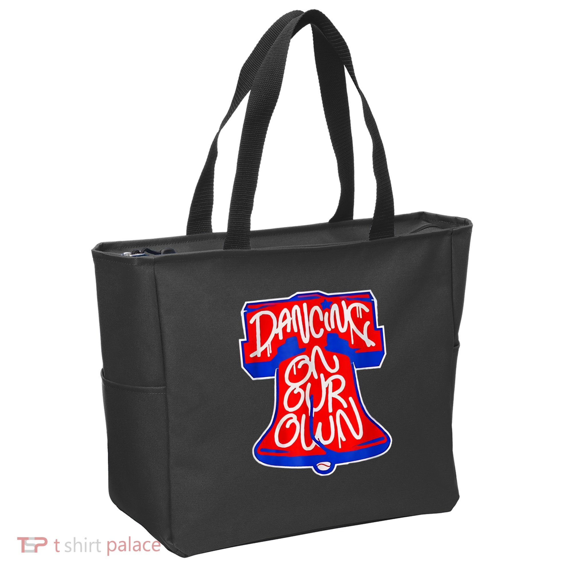 Philadelphia Baseball Shirt Philly Dancing On My Own Tote Bag