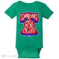 Philadelphia Baseball Shirt Philly Dancing On My Own Baby Bodysuit thumb 0