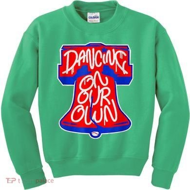 Philadelphia Baseball Shirt Philly Dancing On My Own Kids Sweatshirt