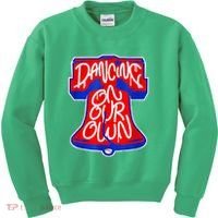 Philadelphia Baseball Shirt Philly Dancing On My Own Kids Sweatshirt thumb 0