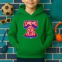 Philadelphia Baseball Shirt Philly Dancing On My Own Kids Hoodie thumb 2