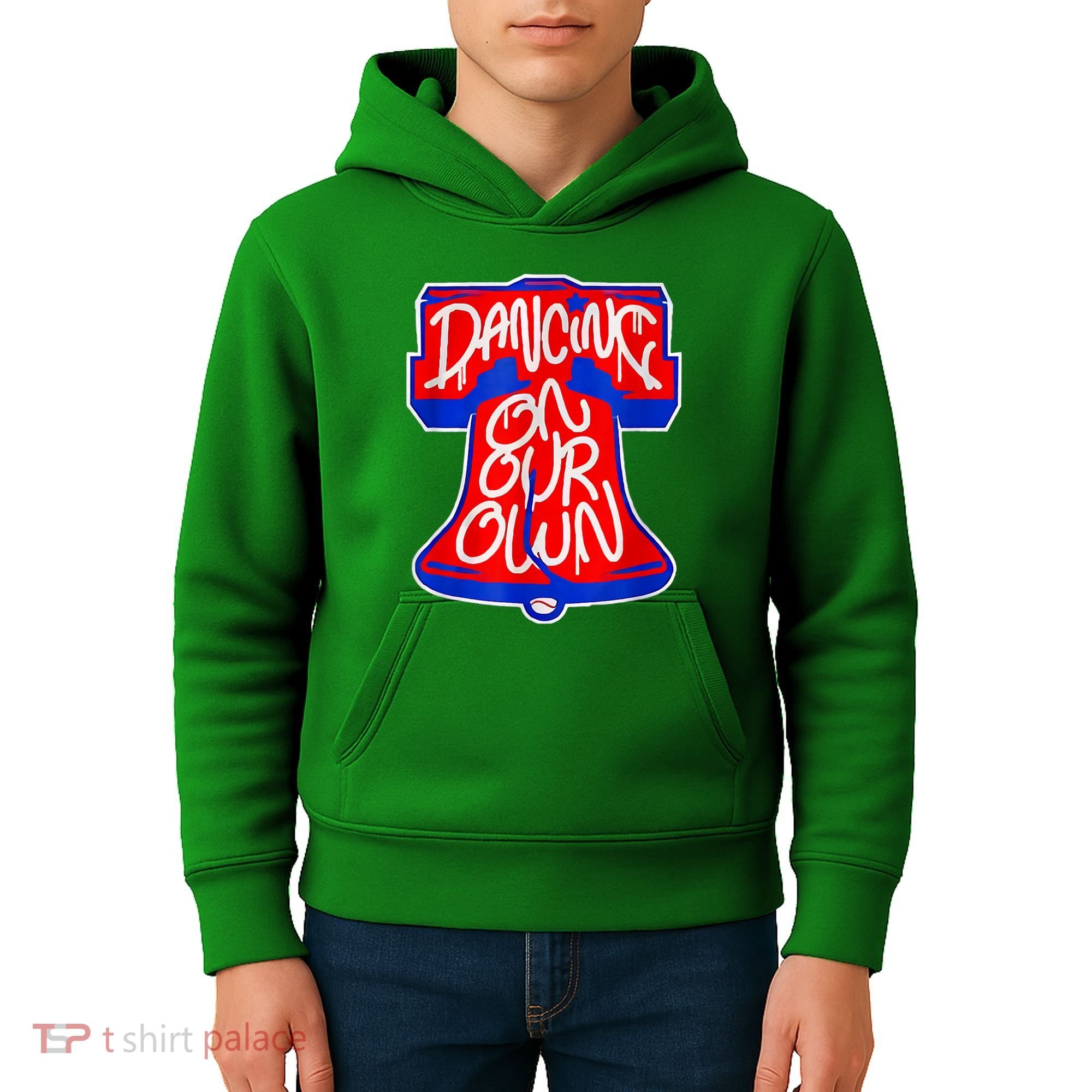 Philadelphia Baseball Shirt Philly Dancing On My Own Kids Hoodie