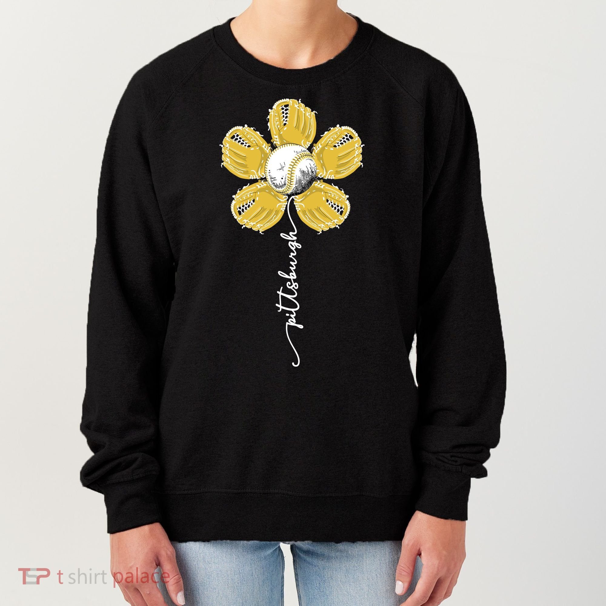 Pittsburgh Baseball Sunflower Sport Lover Women's Sweatshirt