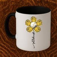Pittsburgh Baseball Sunflower Sport Lover Coffee Mug thumb 2
