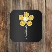 Pittsburgh Baseball Sunflower Sport Lover Coaster thumb 0