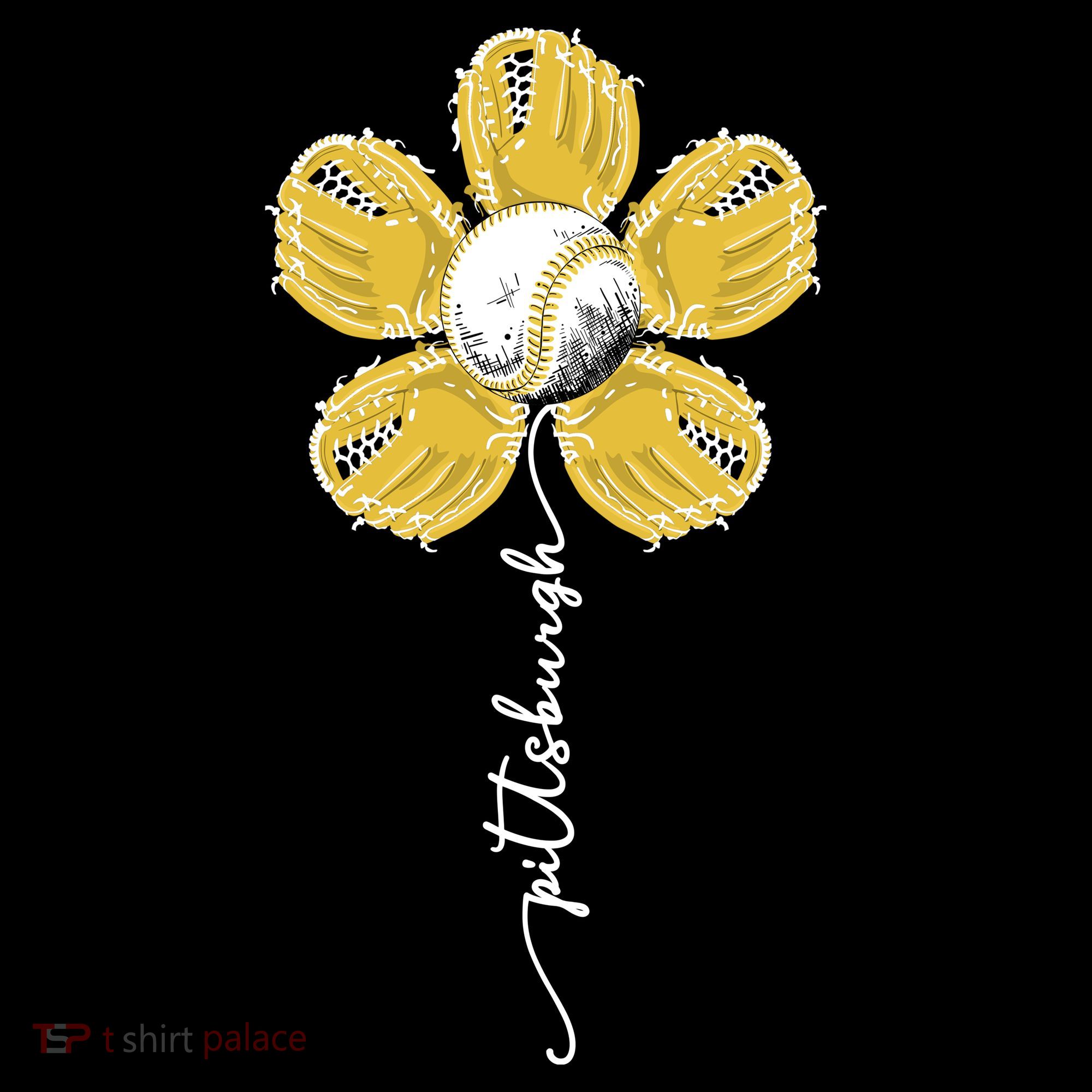 Pittsburgh Baseball Sunflower Sport Lover Coaster