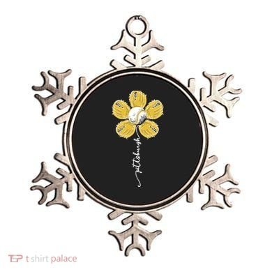 Pittsburgh Baseball Sunflower Sport Lover Ornament