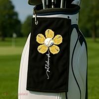 Pittsburgh Baseball Sunflower Sport Lover Golf Towel thumb 2