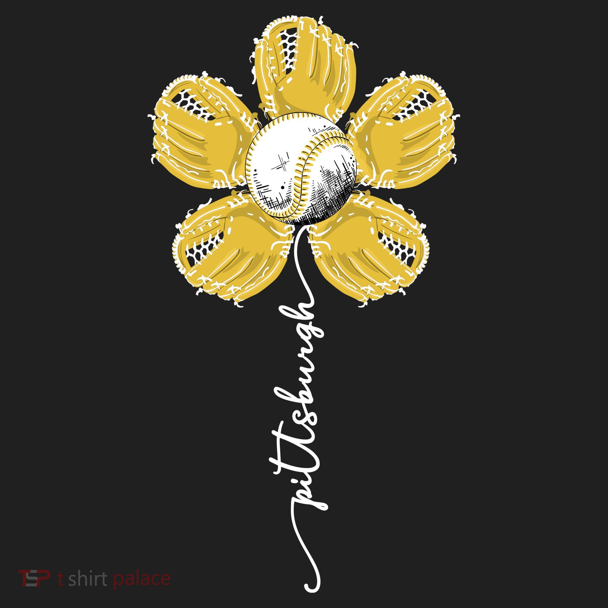 Pittsburgh Baseball Sunflower Sport Lover Golf Towel