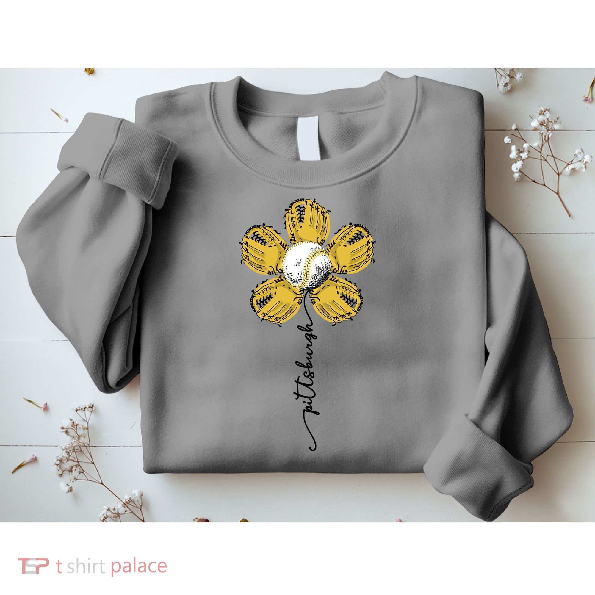 Pittsburgh Baseball Sunflower Sport Lover Sweatshirt
