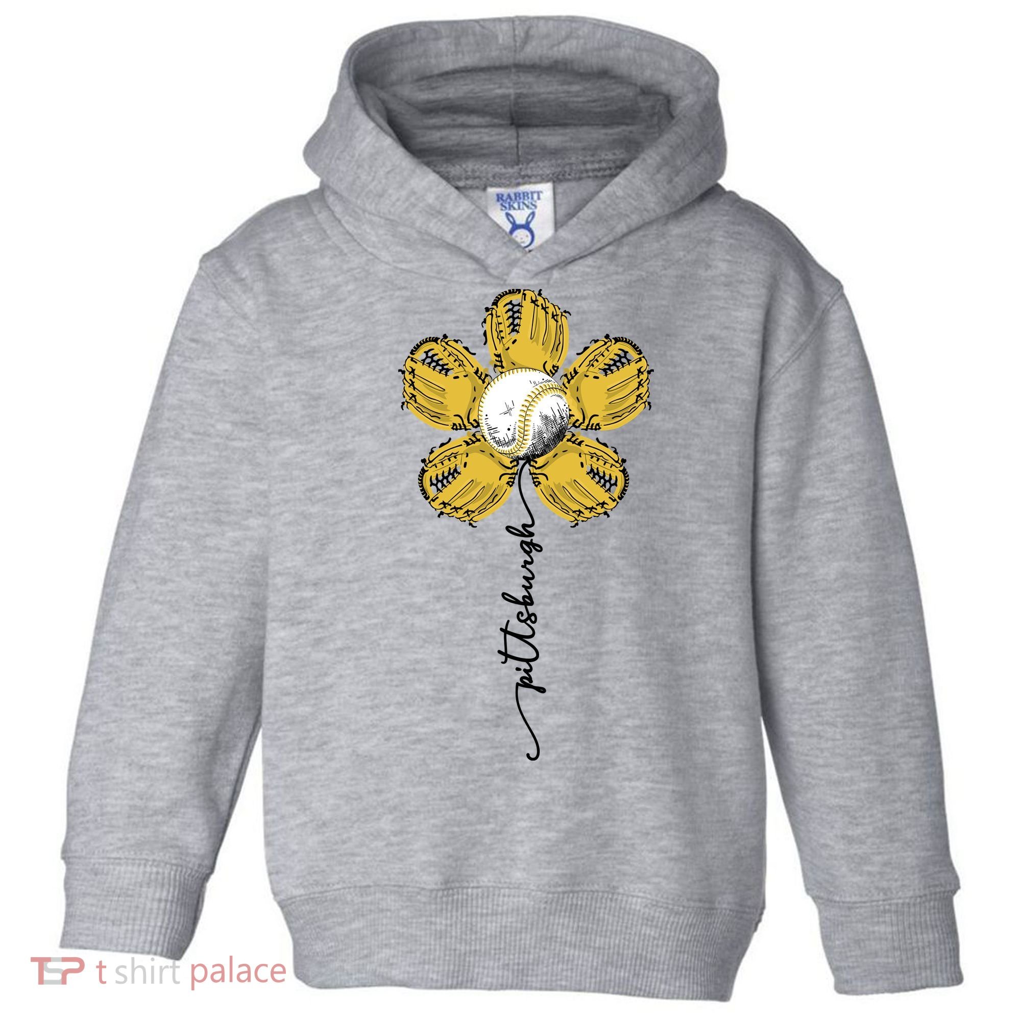 Pittsburgh Baseball Sunflower Sport Lover Toddler Hoodie