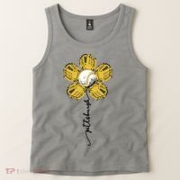 Pittsburgh Baseball Sunflower Sport Lover Tank Top thumb 2