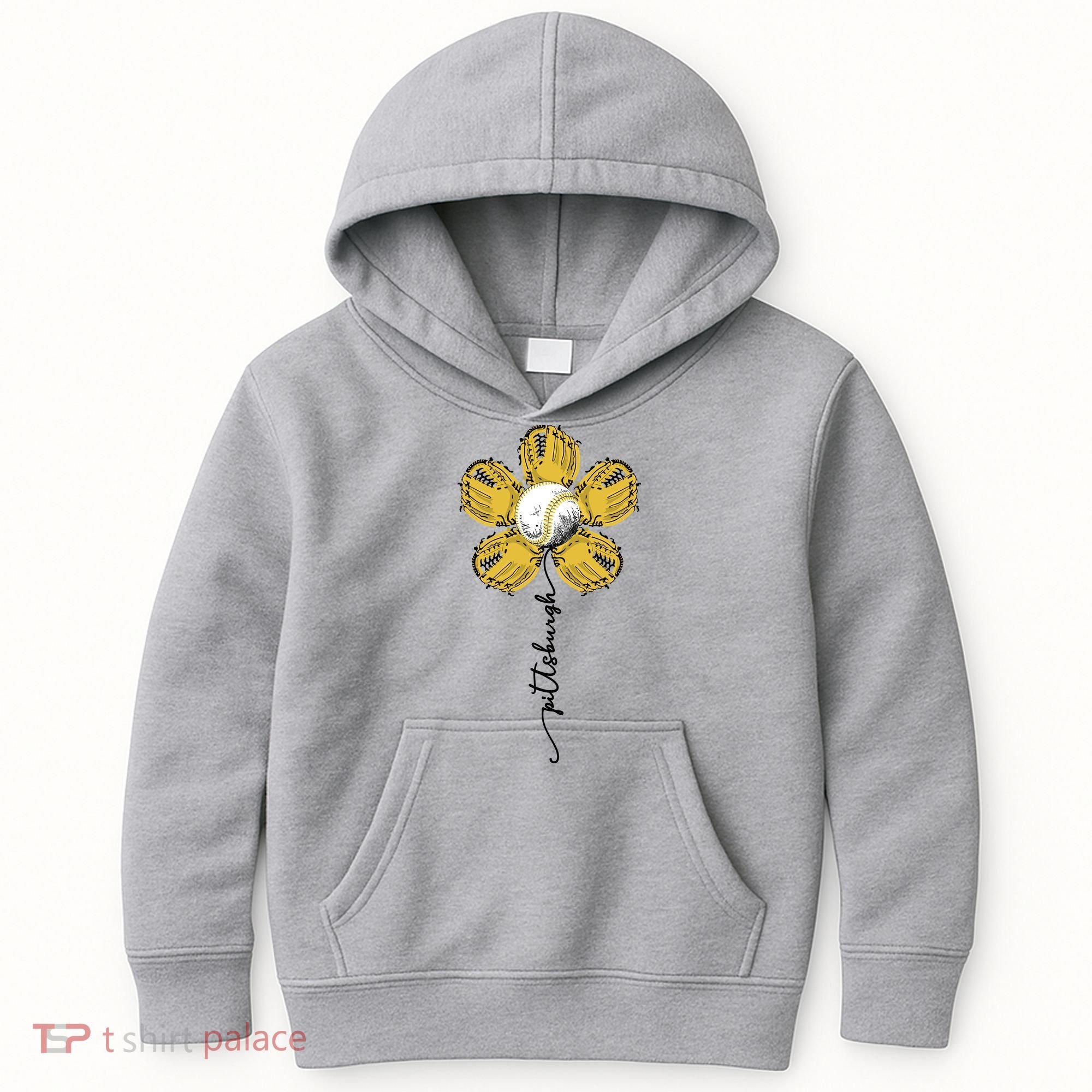 Pittsburgh Baseball Sunflower Sport Lover Kids Hoodie