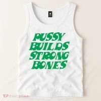 Pussy Builds Strong Bones Tank Top thumb 2