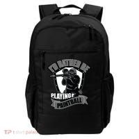Paint Balling Tee I'd Rather Be Playing Paintball Backpack thumb 0