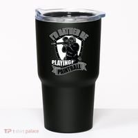 Paint Balling Tee I'd Rather Be Playing Paintball Tumbler thumb 0