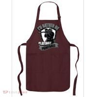 Paint Balling Tee I'd Rather Be Playing Paintball Apron thumb 0