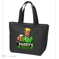 PaddyS Back Trump Beer Shamrock St PatrickS Day Trump Tote Bag thumb 3