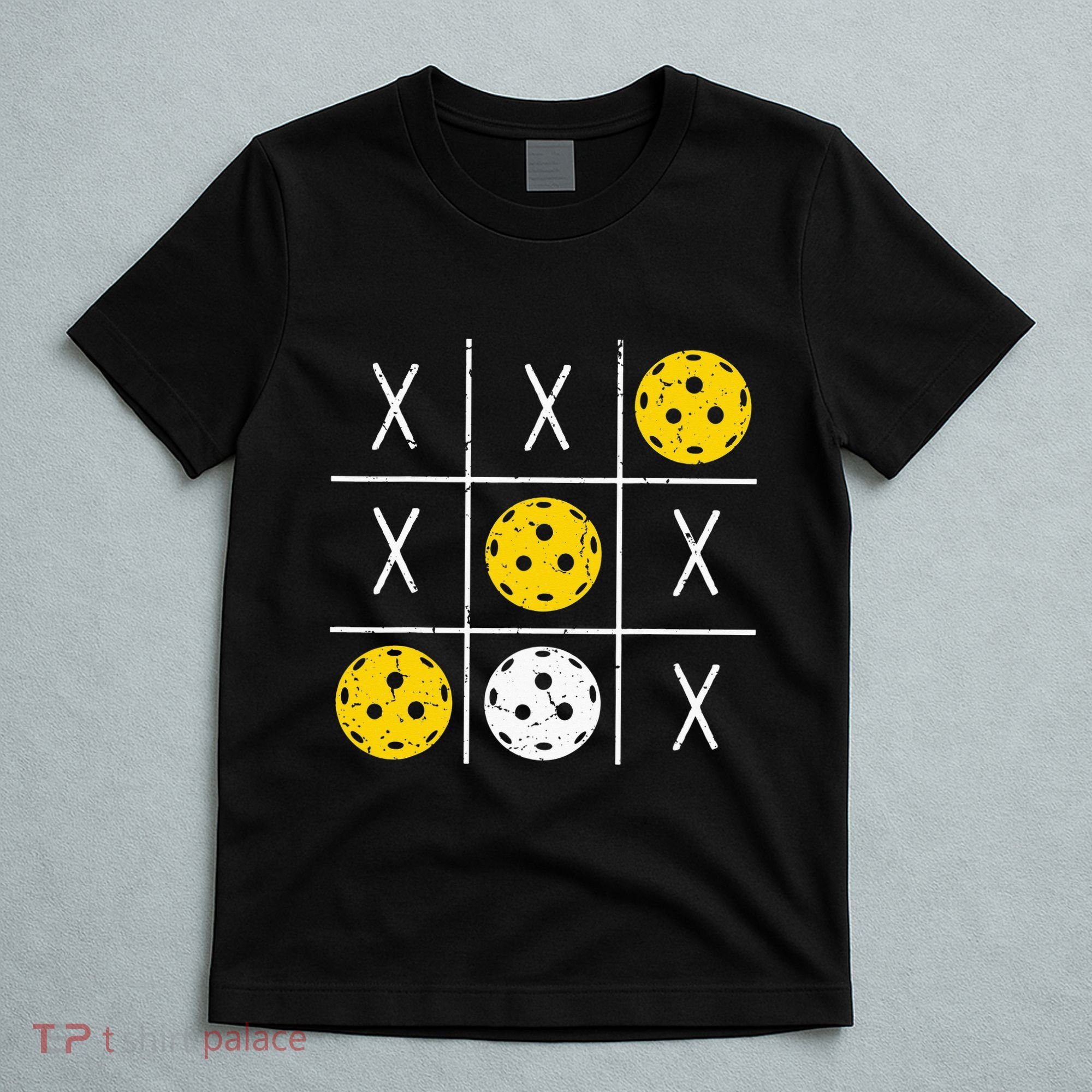 Pickleball Ball Tic-Tac-Toe Game XO-XO Funny T-Shirt